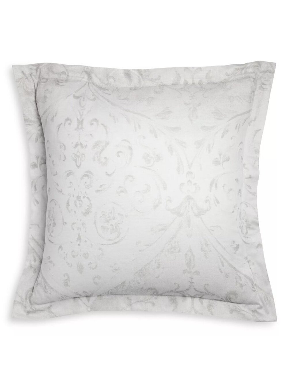 NWT SFERRA Pezzana Baroque Sateen Euro Sham Flint Size 26x26